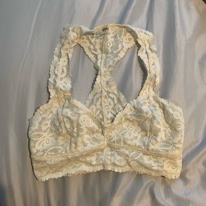 Free People Galloon Lace Racerback Bra